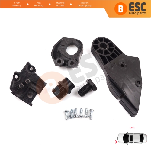 Headlight Holder Mount Repair Bracket Tab Set Left Side for Mercedes C Class W204 S204 C204 2007-2014 CL203 A2048201114