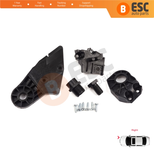 Headlight Holder Mount Repair Bracket Tab Set Right Side for Mercedes C Class W204 S204 C204 2007-2014 CL203 A2048201214