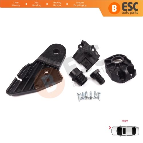 Headlight Holder Mount Repair Bracket Tab Set Right Side for Mercedes C Class W204 S204 C204 2007-2014 CL203 A2048201214