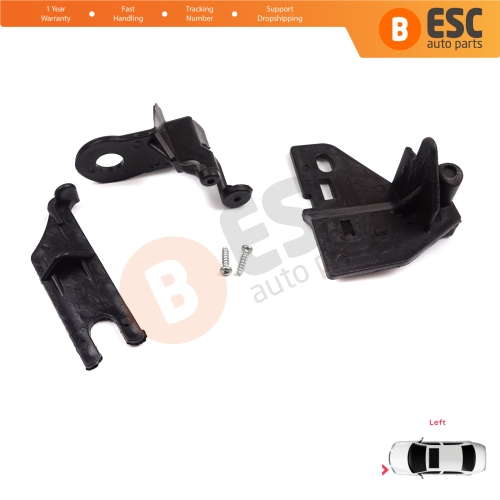 Headlight Holder Mount Repair Bracket Tab Set Left Side for Renault Clio MK4 BH KH Estate HB Van 2012-2020 260603442R