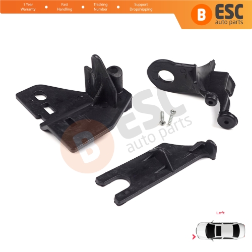 Headlight Holder Mount Repair Bracket Tab Set Left Side for Renault Clio MK4 BH KH Estate HB Van 2012-2020 260603442R