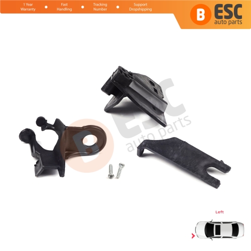 Headlight Holder Mount Repair Bracket Tab Set Left Side for Renault Clio MK4 BH KH Estate HB Van 2012-2020 260603442R