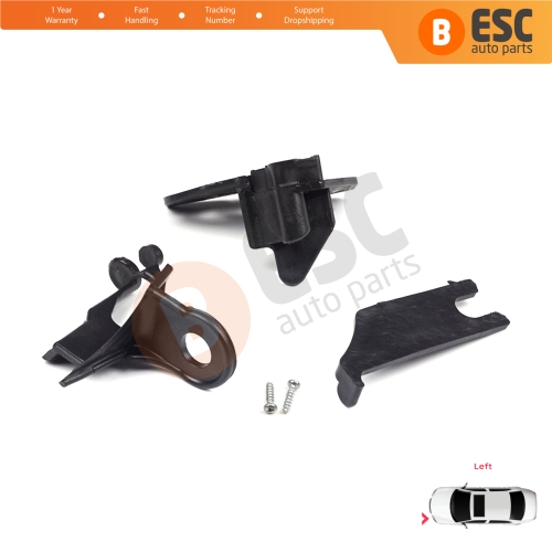 Headlight Holder Mount Repair Bracket Tab Set Left Side for Renault Clio MK4 BH KH Estate HB Van 2012-2020 260603442R