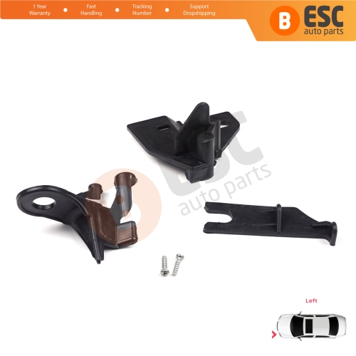 Headlight Holder Mount Repair Bracket Tab Set Left Side for Renault Clio MK4 BH KH Estate HB Van 2012-2020 260603442R