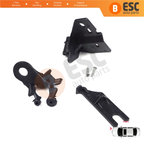 Headlight Holder Mount Repair Bracket Tab Set Right Side for Renault Clio MK4 BH KH Estate HB Van 2012-2020 260106624R