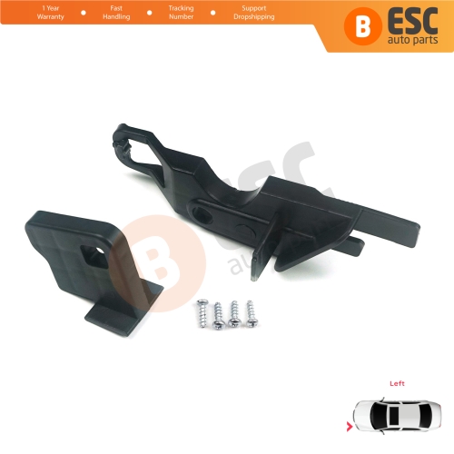 Headlight Holder Mount Repair Bracket Tab Set Left Side for Peugeot 301 2012-On 9675139480