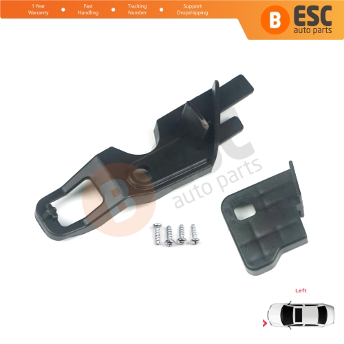 Headlight Holder Mount Repair Bracket Tab Set Left Side for Peugeot 301 2012-On 9675139480