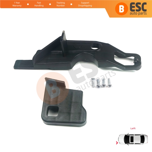 Headlight Holder Mount Repair Bracket Tab Set Left Side for Peugeot 301 2012-On 9675139480