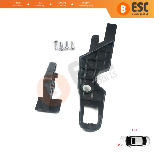 Headlight Holder Mount Repair Bracket Tab Set Left Side for Peugeot 301 2012-On 9675139480