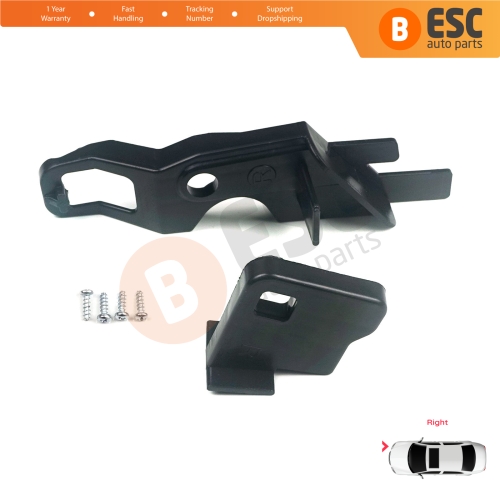 Headlight Holder Mount Repair Bracket Tab Set Right Side for Peugeot 301 2012-On 9675138980