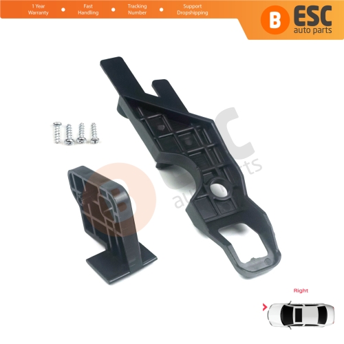 Headlight Holder Mount Repair Bracket Tab Set Right Side for Peugeot 301 2012-On 9675138980