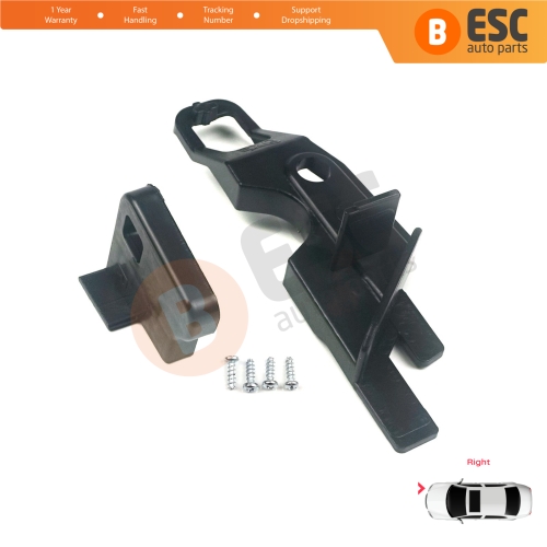 Headlight Holder Mount Repair Bracket Tab Set Right Side for Peugeot 301 2012-On 9675138980