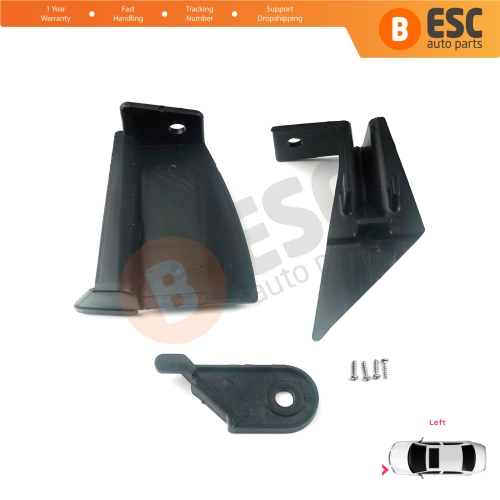 Headlight Holder Mount Repair Bracket Tab Set Left Side for Renault Dacia Lodgy Dokker 2012-On 260607950R