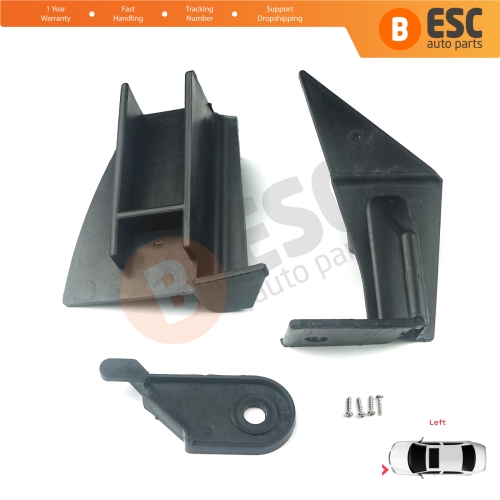 Headlight Holder Mount Repair Bracket Tab Set Left Side for Renault Dacia Lodgy Dokker 2012-On 260607950R