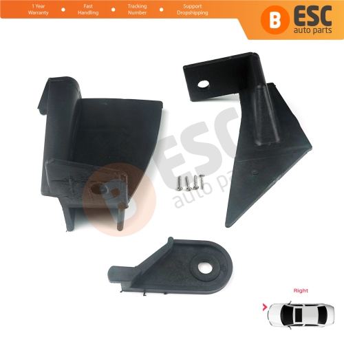 Headlight Holder Mount Repair Bracket Tab Set Right Side for Renault Dacia Lodgy Dokker 2012-On 260102414R