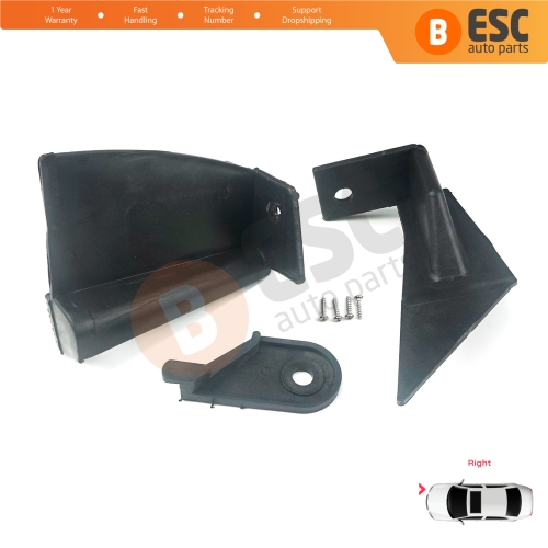 Headlight Holder Mount Repair Bracket Tab Set Right Side for Renault Dacia Lodgy Dokker 2012-On 260102414R