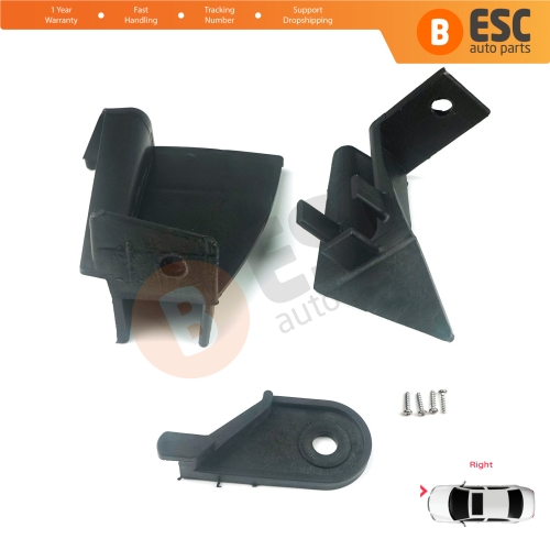 Headlight Holder Mount Repair Bracket Tab Set Right Side for Renault Dacia Lodgy Dokker 2012-On 260102414R