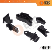 Headlight Holder Mount Repair Bracket Tab Set Left Side for Nissan Qashqai MK2 J11 2013-2021 260604EH0A