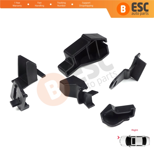 Headlight Holder Mount Repair Bracket Tab Set Right Side for Nissan Qashqai MK2 J11 2013-2021 260104EH0A