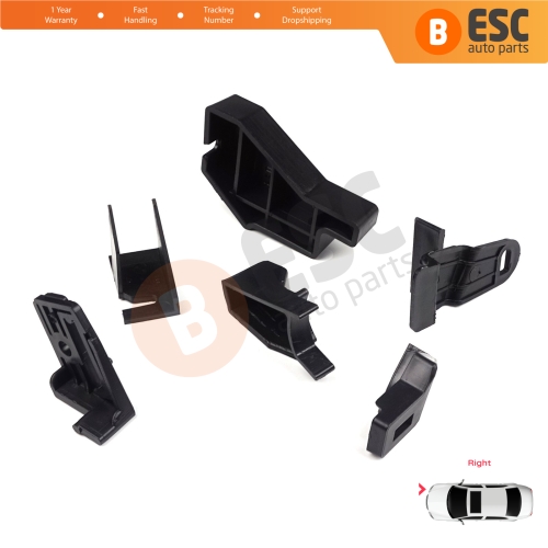 Headlight Holder Mount Repair Bracket Tab Set Right Side for Nissan Qashqai MK2 J11 2013-2021 260104EH0A