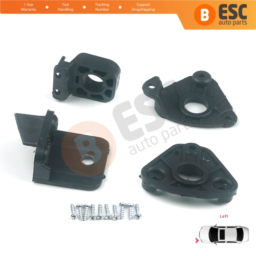 Headlight Holder Mount Repair Bracket Tab Set Left Side for VW Caddy MK3 2K 2C Touran MK1 1T3 2010-2015 2K5998225