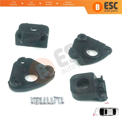 Headlight Holder Mount Repair Bracket Tab Set Left Side for VW Caddy MK3 2K 2C Touran MK1 1T3 2010-2015 2K5998225