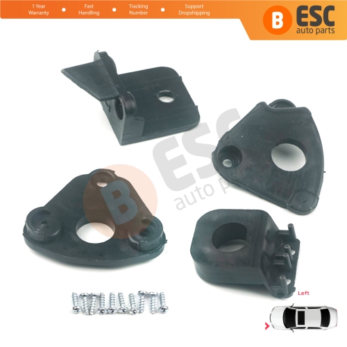 Headlight Holder Mount Repair Bracket Tab Set Left Side for VW Caddy MK3 2K 2C Touran MK1 1T3 2010-2015 2K5998225