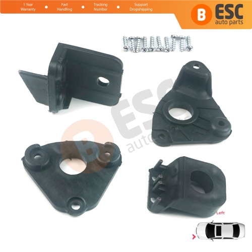 Headlight Holder Mount Repair Bracket Tab Set Left Side for VW Caddy MK3 2K 2C Touran MK1 1T3 2010-2015 2K5998225