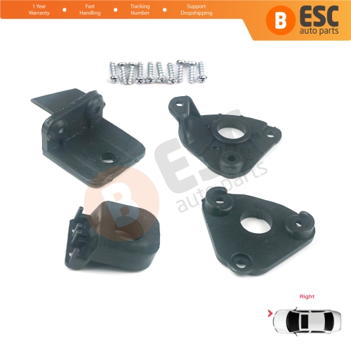 Headlight Holder Mount Repair Bracket Tab Set Right Side for VW Caddy MK3 2K 2C Touran MK1 1T3 2010-2015 2K5998226