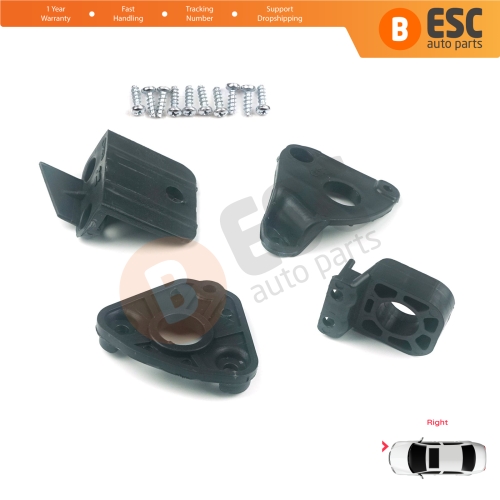 Headlight Holder Mount Repair Bracket Tab Set Right Side for VW Caddy MK3 2K 2C Touran MK1 1T3 2010-2015 2K5998226