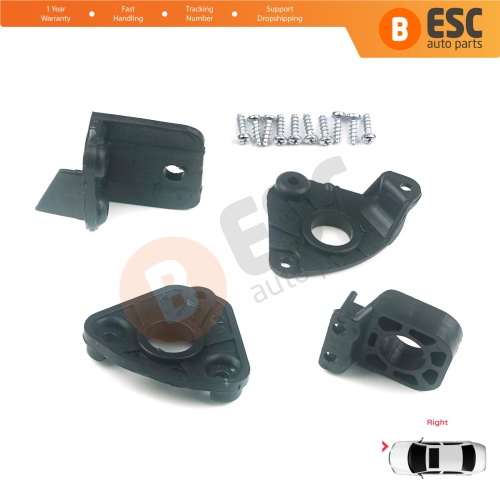 Headlight Holder Mount Repair Bracket Tab Set Right Side for VW Caddy MK3 2K 2C Touran MK1 1T3 2010-2015 2K5998226