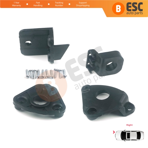 Headlight Holder Mount Repair Bracket Tab Set Right Side for VW Caddy MK3 2K 2C Touran MK1 1T3 2010-2015 2K5998226