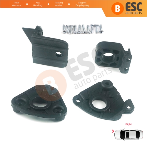 Headlight Holder Mount Repair Bracket Tab Set Right Side for VW Caddy MK3 2K 2C Touran MK1 1T3 2010-2015 2K5998226