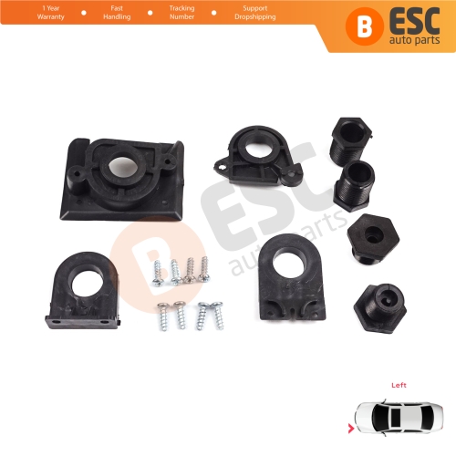 Headlight Holder Mount Repair Bracket Tab Set Left Side for VW Jetta MK6 A6 5C6 2010-2018 5C7998225