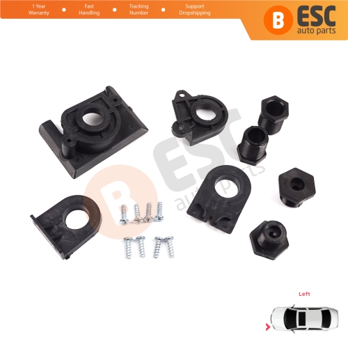 Headlight Holder Mount Repair Bracket Tab Set Left Side for VW Jetta MK6 A6 5C6 2010-2018 5C7998225