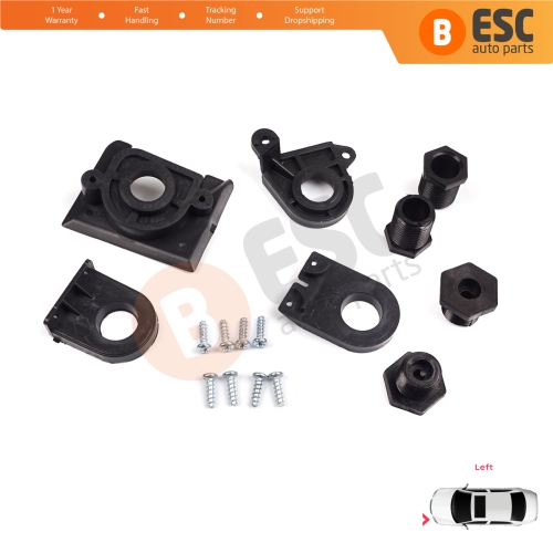 Headlight Holder Mount Repair Bracket Tab Set Left Side for VW Jetta MK6 A6 5C6 2010-2018 5C7998225