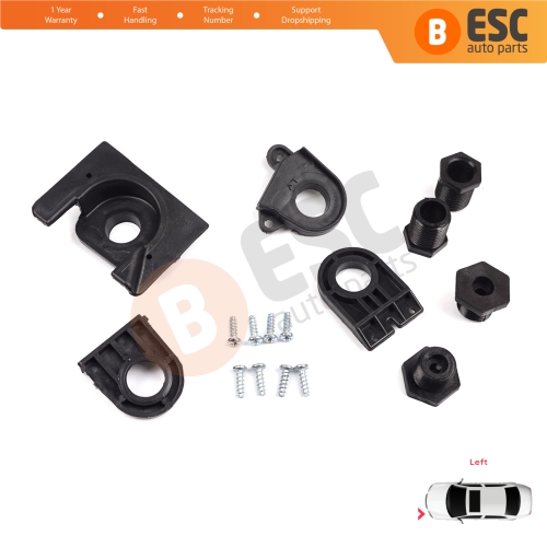 Headlight Holder Mount Repair Bracket Tab Set Left Side for VW Jetta MK6 A6 5C6 2010-2018 5C7998225