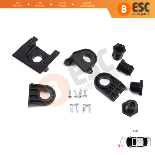 Headlight Holder Mount Repair Bracket Tab Set Left Side for VW Jetta MK6 A6 5C6 2010-2018 5C7998225