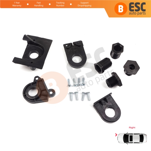 Headlight Holder Mount Repair Bracket Tab Set Right Side for VW Jetta MK6 A6 5C6 2010-2018 5C7998226