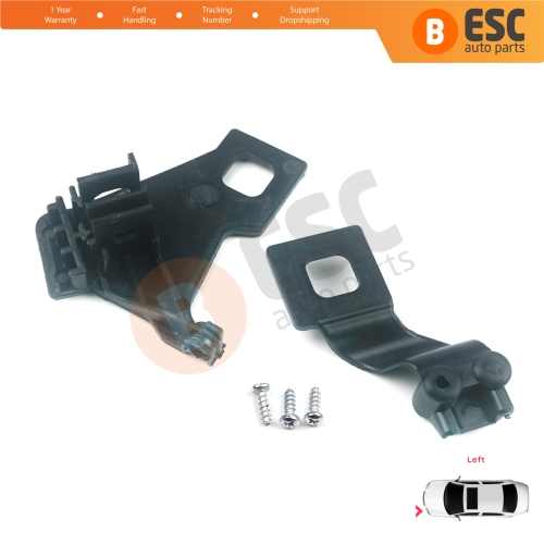 Headlight Holder Mount Repair Bracket Tab Set Left Side for Audi A4 RS4 8K2 B8.5 A5 S5 RS5 B8.5 8T0998121B