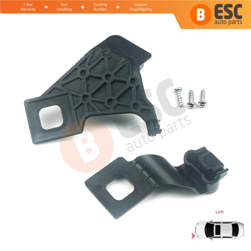 Headlight Holder Mount Repair Bracket Tab Set Left Side for Audi A4 RS4 8K2 B8.5 A5 S5 RS5 B8.5 8T0998121B