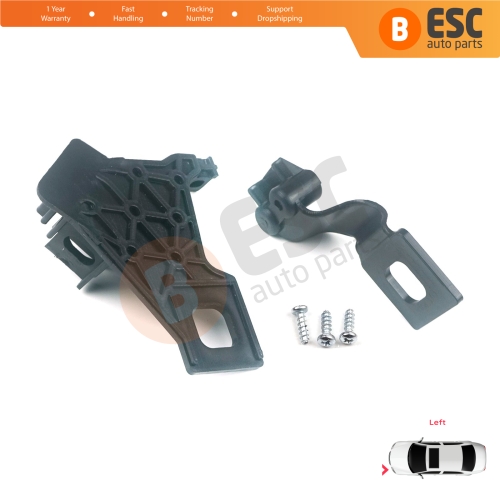 Headlight Holder Mount Repair Bracket Tab Set Left Side for Audi A4 RS4 8K2 B8.5 A5 S5 RS5 B8.5 8T0998121B