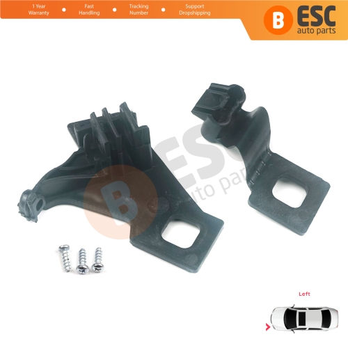 Headlight Holder Mount Repair Bracket Tab Set Left Side for Audi A4 RS4 8K2 B8.5 A5 S5 RS5 B8.5 8T0998121B