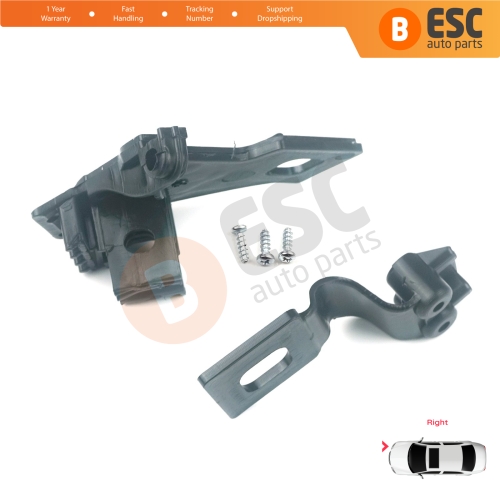 Headlight Holder Mount Repair Bracket Tab Set Right Side for Audi A4 RS4 8K2 B8.5 A5 S5 RS5 B8.5 8T0998122B