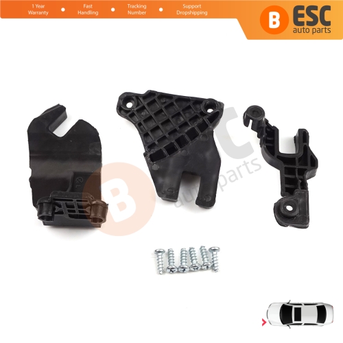 Headlight Holder Mount Repair Bracket Tab Set Left Side for Audi A6 C7 4G Avant Sedan A6L Allroad Quattro S6 4G0998121A