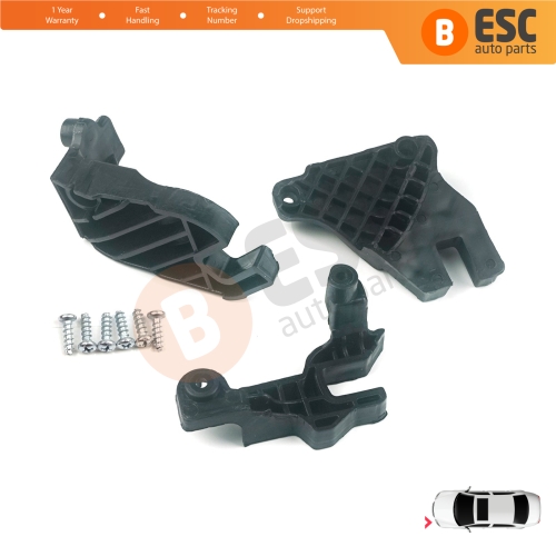 Headlight Holder Mount Repair Bracket Tab Set Left Side for Audi A6 C7 4G Avant Sedan A6L Allroad Quattro S6 4G0998121A