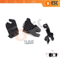 Headlight Holder Mount Repair Bracket Tab Set Right Side for Audi A6 C7 4G Avant Sedan A6L Allroad Quattro S6 4G0998122A