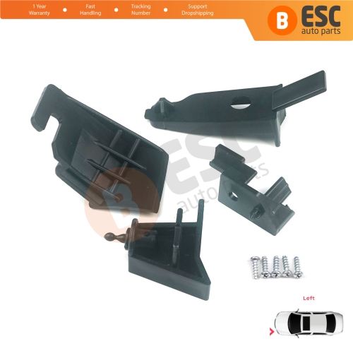 Headlight Holder Mount Repair Bracket Tab Set Left Side for Ford Transit Tourneo Courier MK1 2013-2022 ET7613W030