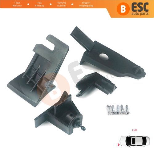 Headlight Holder Mount Repair Bracket Tab Set Left Side for Ford Transit Tourneo Courier MK1 2013-2022 ET7613W030