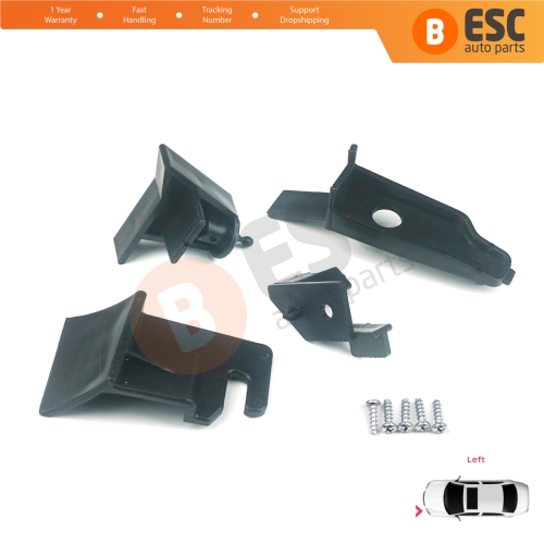 Headlight Holder Mount Repair Bracket Tab Set Left Side for Ford Transit Tourneo Courier MK1 2013-2022 ET7613W030